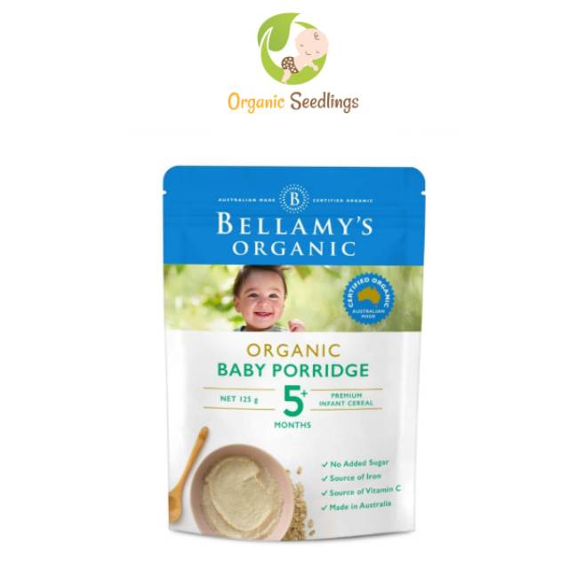 bellamy's organic baby porridge