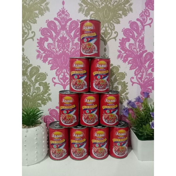 

PAKET 10 PCS SARDEN ASAHI SAUS TOMAT 155 GRAM EXP 2025