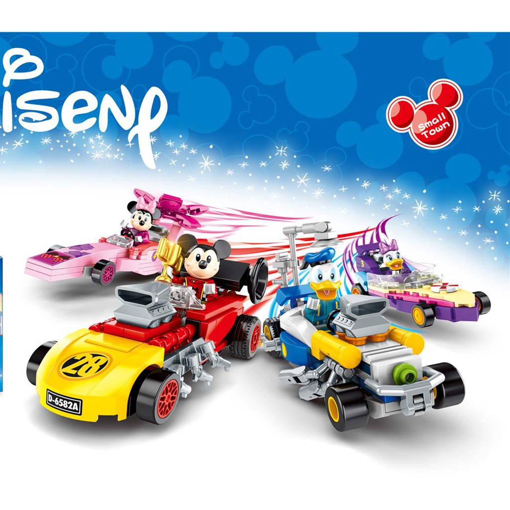 Brick Lego SY6582 Disney Car set 4