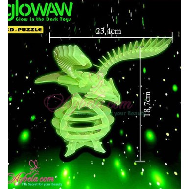 Glowaw 3D Puzzle Burung Elang / mainan rakitan / merakit elang /rakit