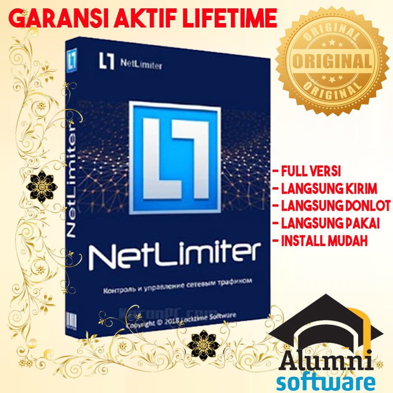 [FULL VERSION] NetLimiter Pro 4 Utility Software - GARANSI AKTIVASI