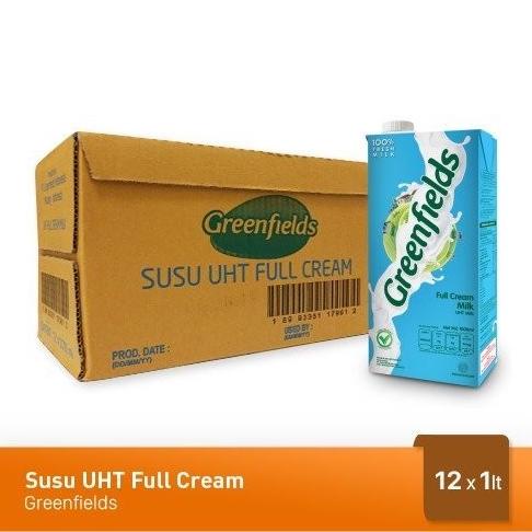 

SUSU UHT GREENFIELDS UHT Full Cream Choco malt 1000 ml (1 karton=12) - GreenFld 1 Kart, FullCream