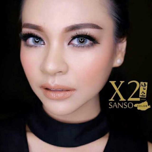 X2 Sanso Color Softlens Silicone Hydrogel