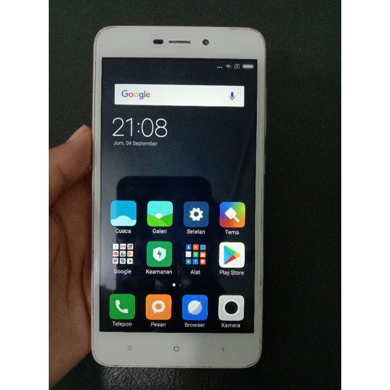 Hp Xioami redmi 4a bekas second seken