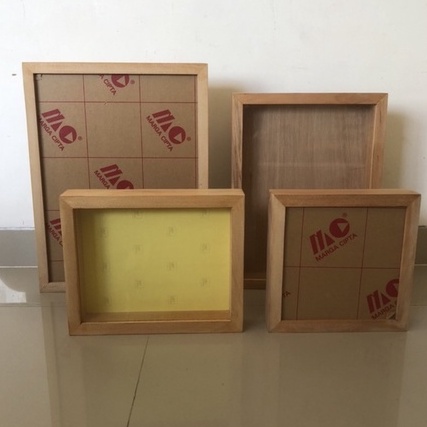 Frame Mahar Pernikahan Frame Mahar Kayu Kaca Akrilik Ab