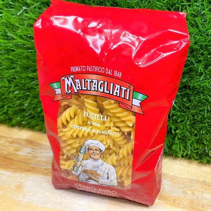 

pasta-aneka- pasta maltagliati 366 fusilli 500 g / fusili enak original / promo -aneka-pasta.