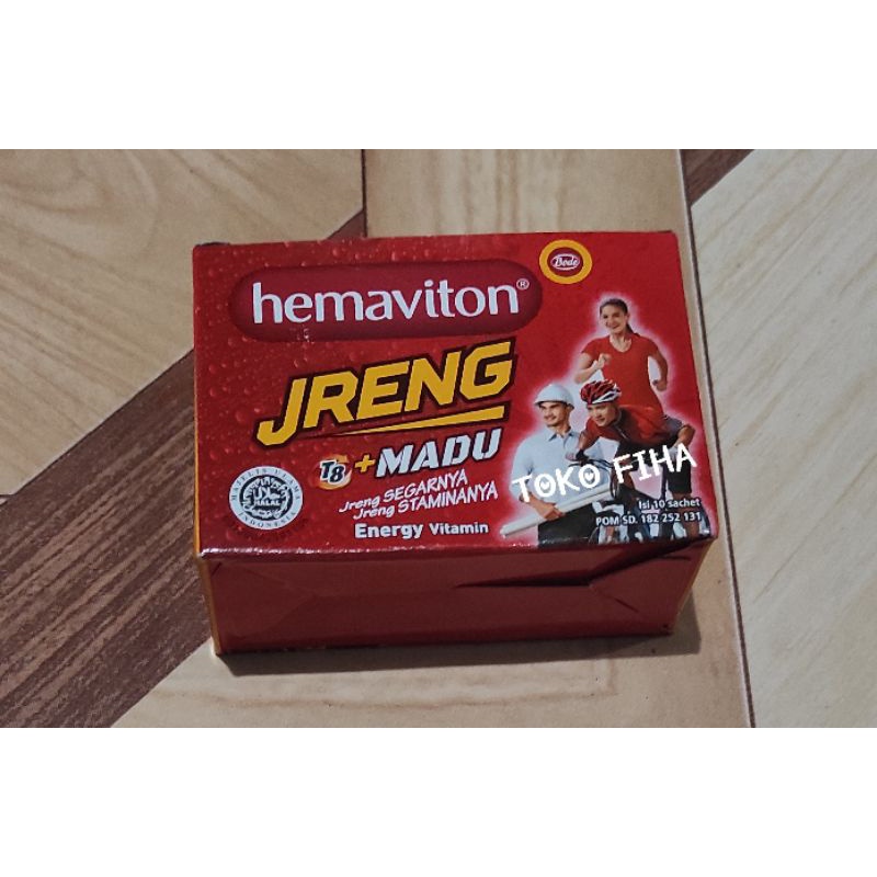 

Hemaviton Jreng + Madu 3.8gr - per Pack