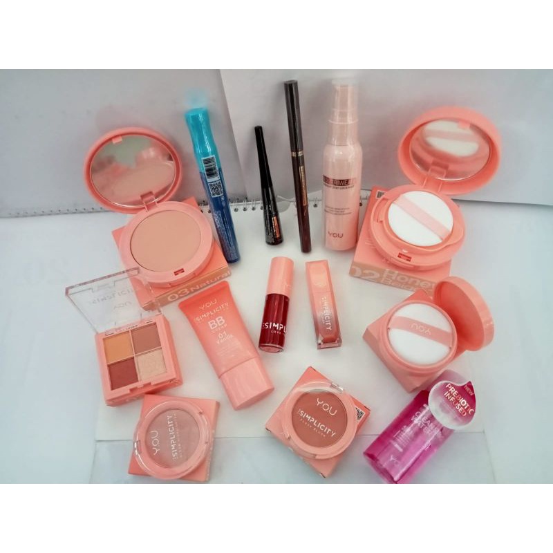 Simplicity Paket by You Makeup new Kemasan mika