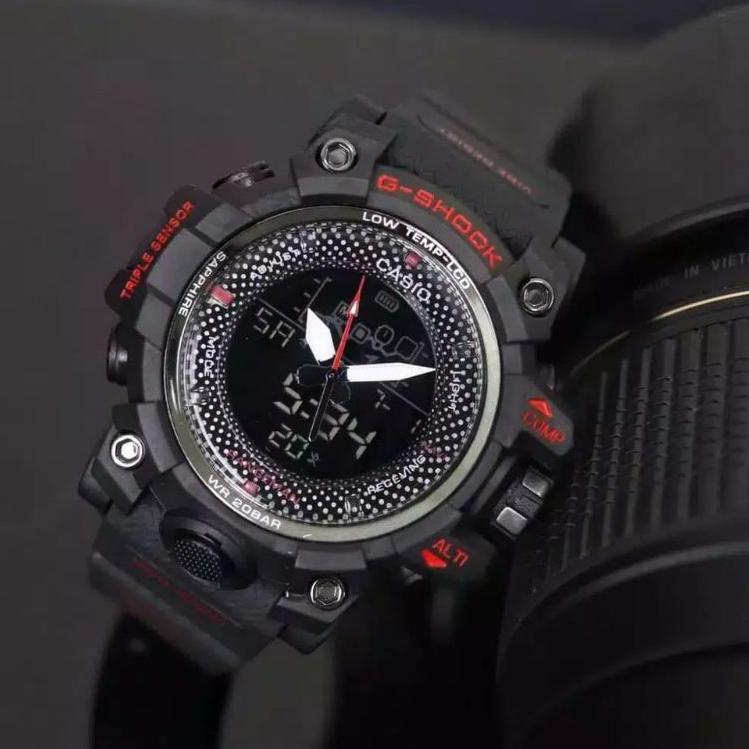 "PYH. 252658" JAM TANGAN PRIA GSHOCK CASIO RANGERMAN BULAT GPRB DUAL TIME