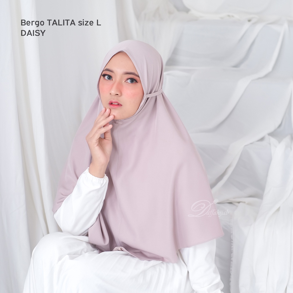 Bergo talita bahan MEXICOLA by daffahijab || GRADE B