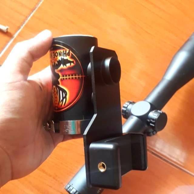 Mounting Kamera Samping Telescope