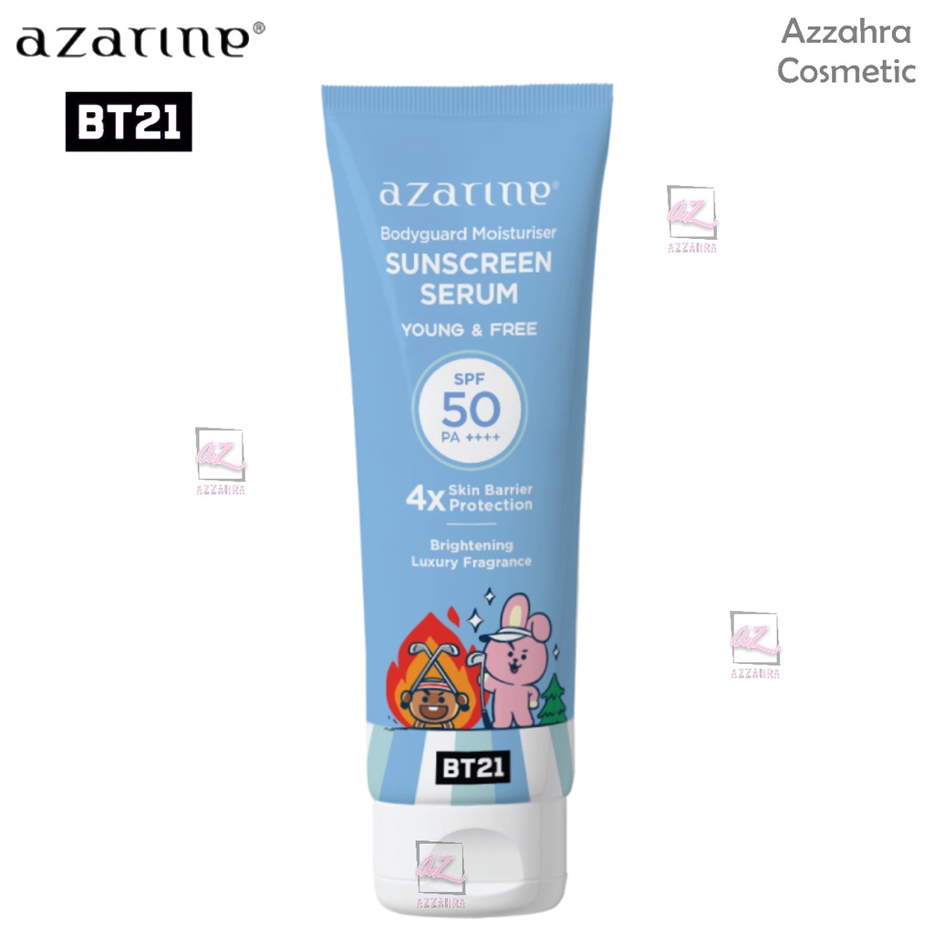 Azarine Body Guard Moisturizer Sunscreen Serum Young &amp; Free 100ml