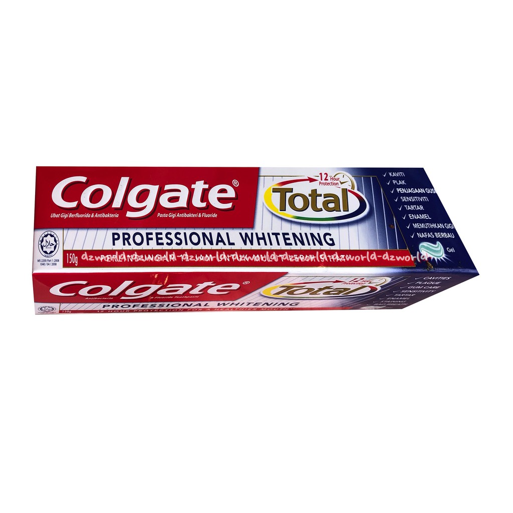 Colgate Total Professional Whitening Pasta Gigi Melindungi Total Selama 12 Jam 150gr