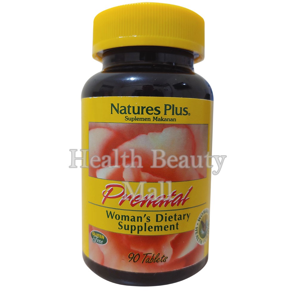 Nature's Plus Prenatal Complex - 90 Tablet - Multivitamin - Suplemen Ibu Hamil & Menyusui