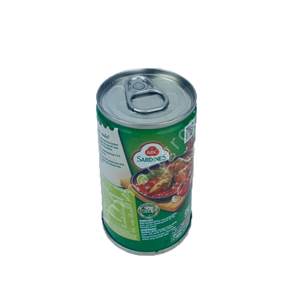 ABC / Sardines / Saus Tomat / 155g