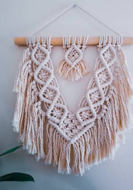 READY STOK) macrame hiasan dinding / macrame wall hanging (HD 105)