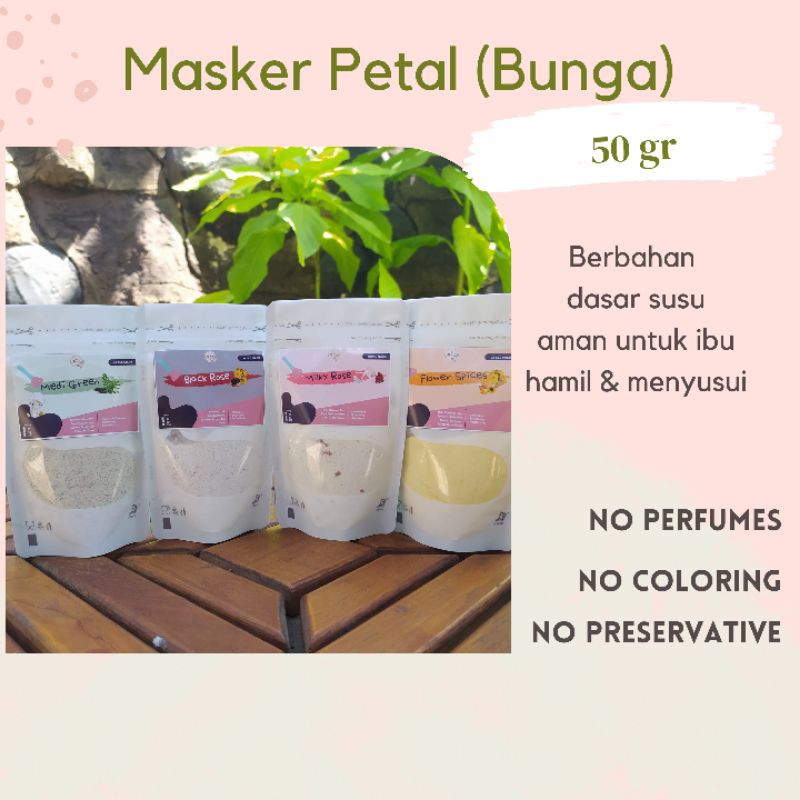 Jual [50g] Petal Mask By Me! OFM | Masker Petal Bunga By Me! OFM ...