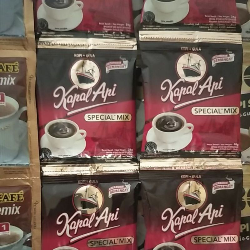 

Kapal api spesial mix saset