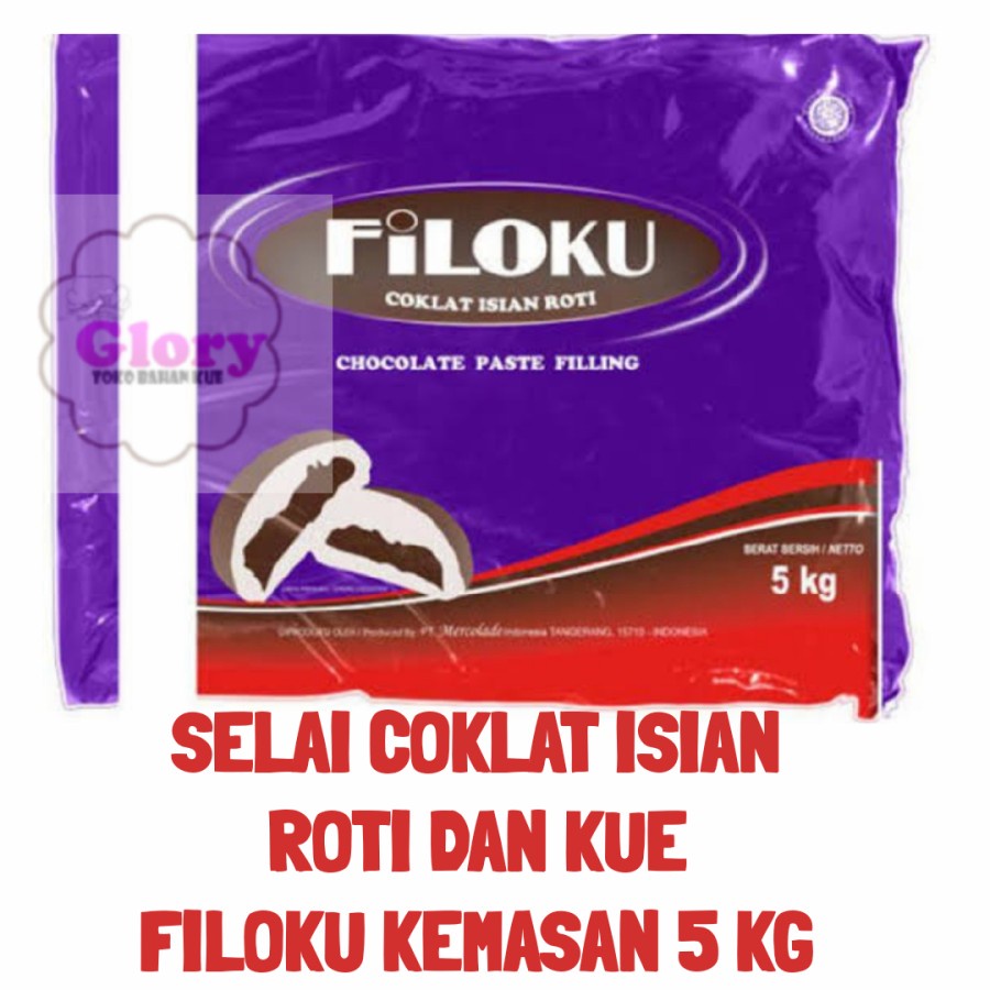 selai coklat filoku 5kg/ filing coklat filoku 5kg