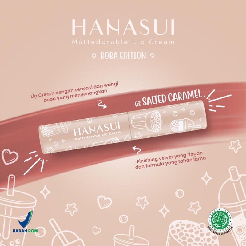 [READY] Hanasui Mattedorable Lip Cream BOba | Matte Dorable LipCream bibir &amp; blush on|lip and cheek