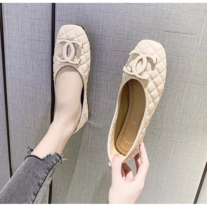 flatshoes wanita 20216 import realpict