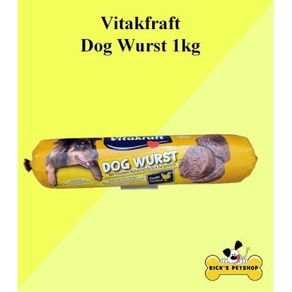 Vitakraft Dog Wurst Chicken 1Kg Snack Anjing Sosis Anjing