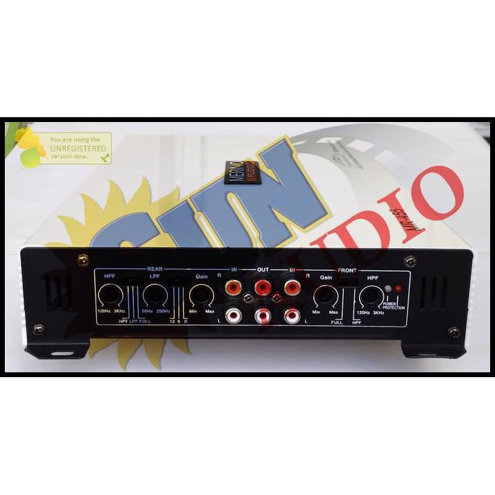 Promo Terbatas Power Mobil Merino Mr 455 Audio Amplifier 4 Channel 8000 Watt