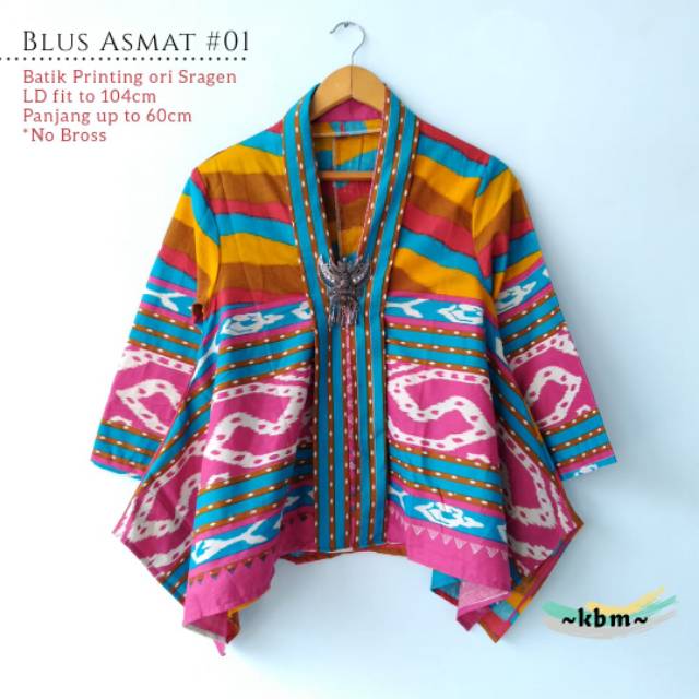 Blus kartini alisha eleanor  asmat ori batik solo batik modern trendy dan kemeja furing best