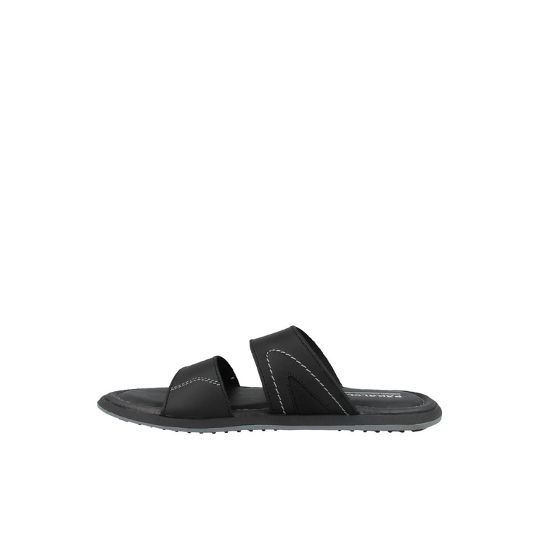 SANDAL SLIDE PAKALOLO PRIA ORIGINAL CASUAL KULIT ASLI HITAM PB42