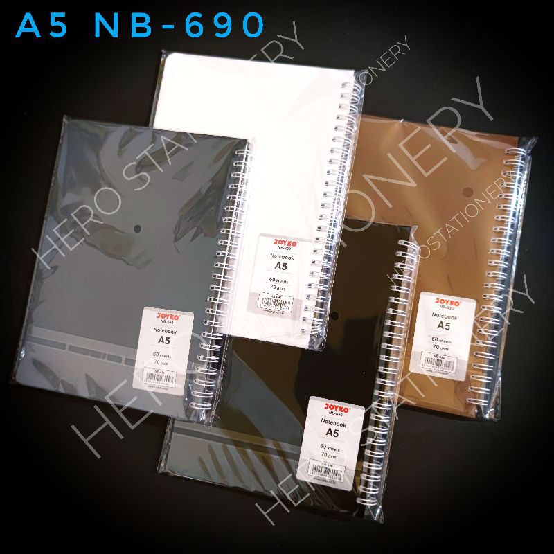 

Buku agenda notebook notes bergaris joyko A5 60 lembar NB-690
