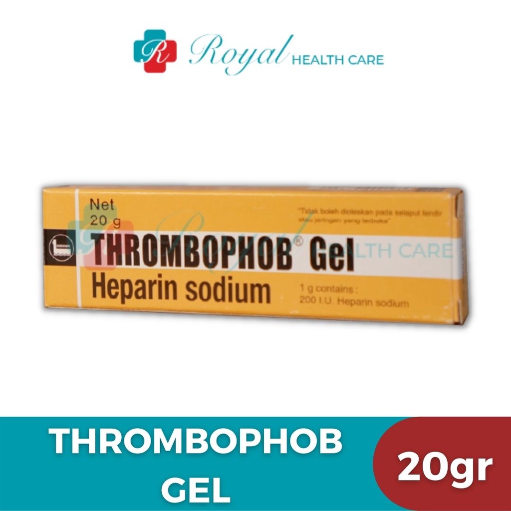 Thrombophop gel 20 gram Meringankan Cidera dan Pembekuan Darah