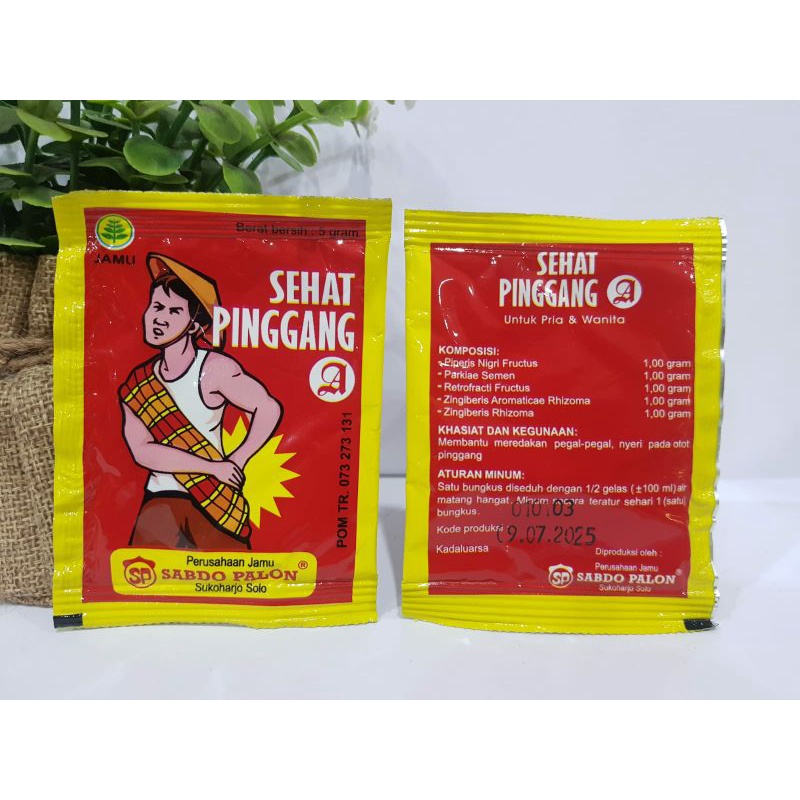 

Sabdo Palon Jamu Serbuk Sehat Pinggang Untuk Wanita dan Pria (1 pack isi 10 sachet)