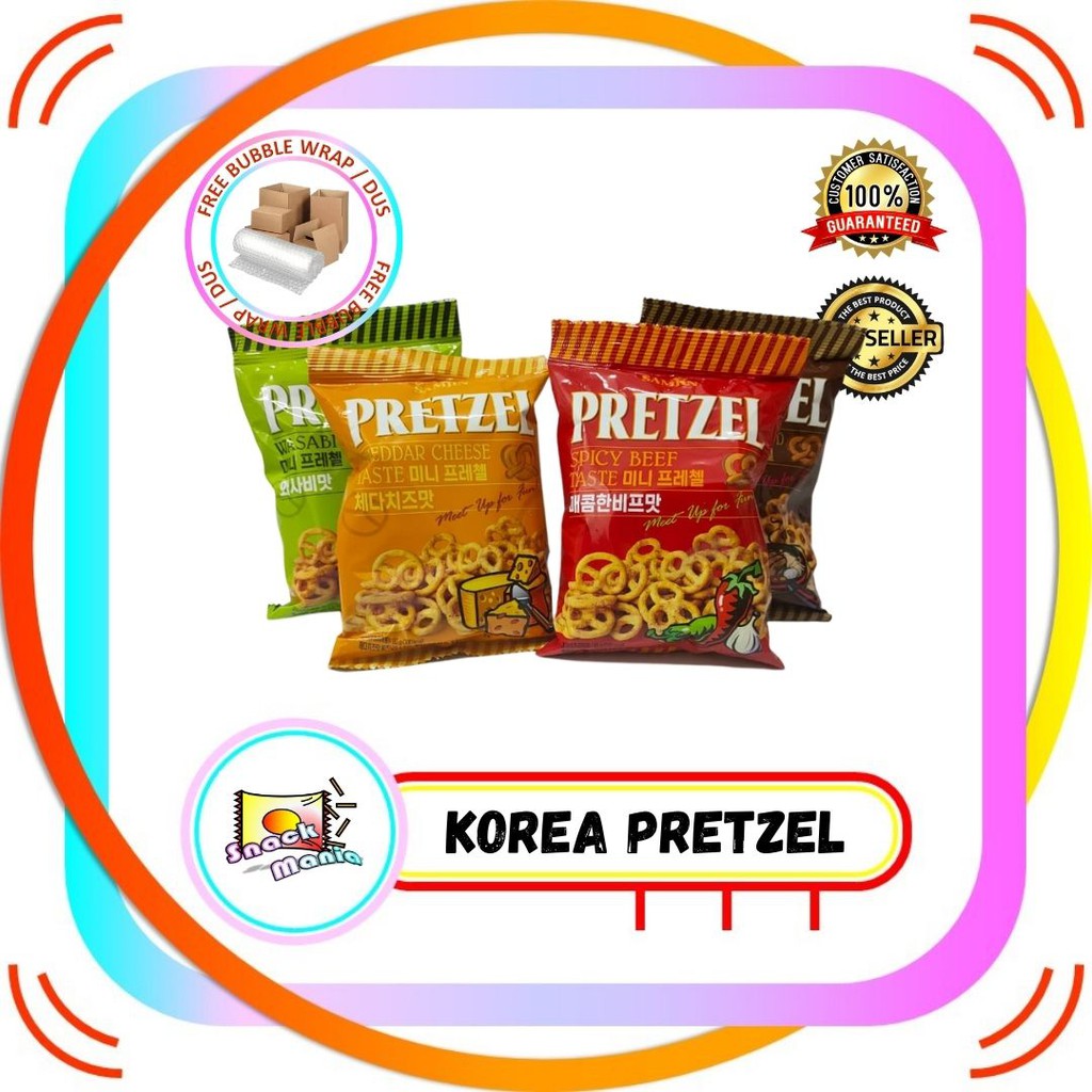 

Samjin Korean Pretzel Korean Snack ~ 85 gr