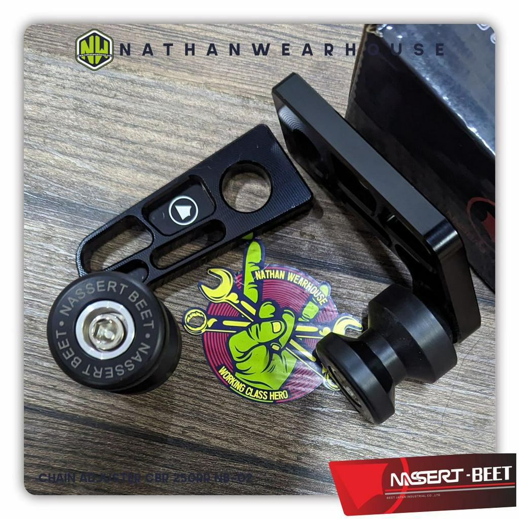 Roller Paddock with Stand Hook Chain Adjuster CBR 250 RR 250RR nassert beet NB-02