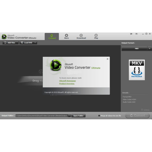 [FULL VERSION] iSkysoft Video Converter Mac Utility - GARANSI AKTIVASI