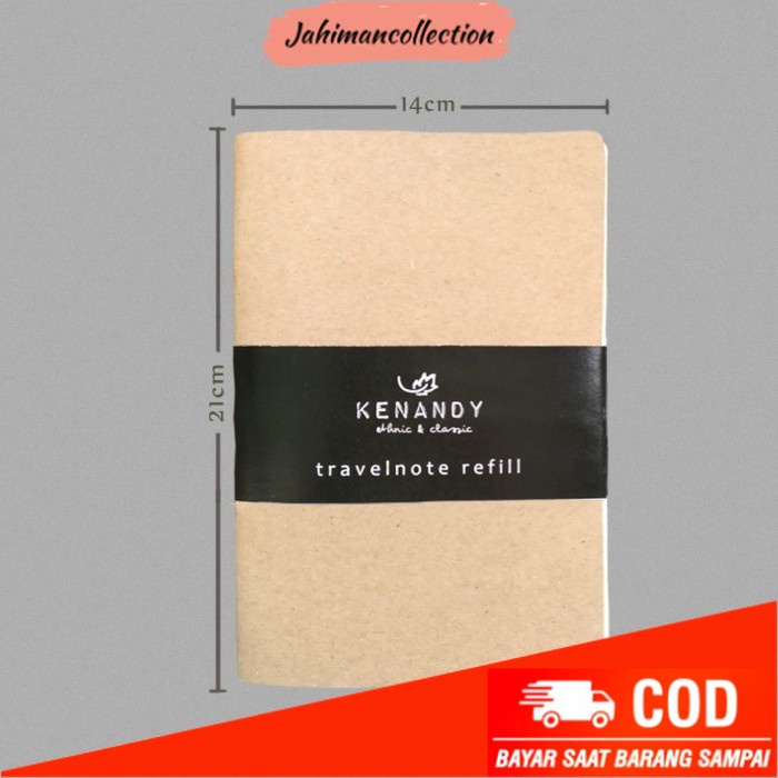 

✨ BISA COD ✨ Kenandy Insert Bookpaper Plain A5