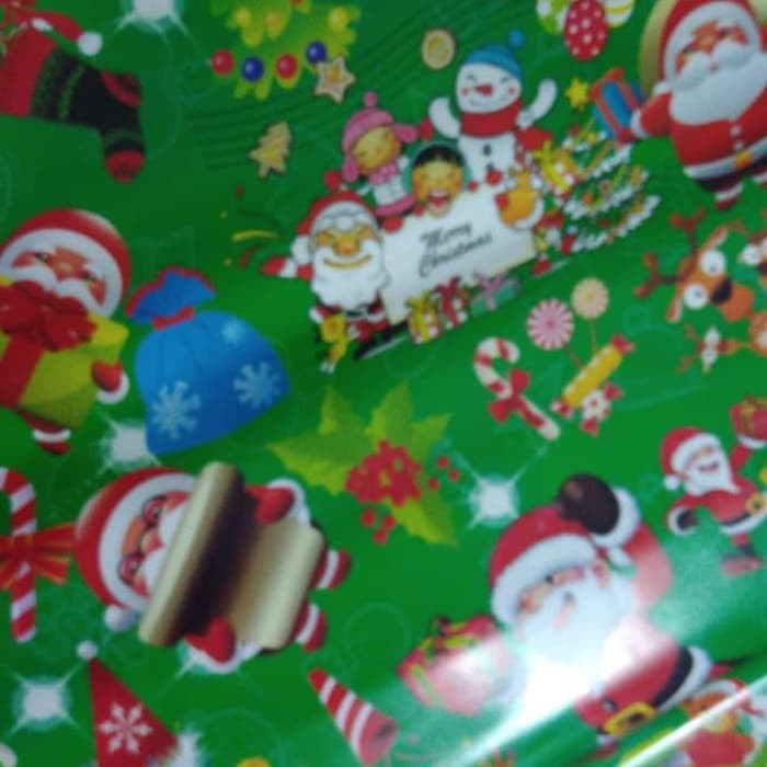 

Kertas kado natal christmast tema murah gift xmas bagus christmas