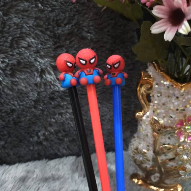 

Pulpen Pena Spiderman Lucu & Unik