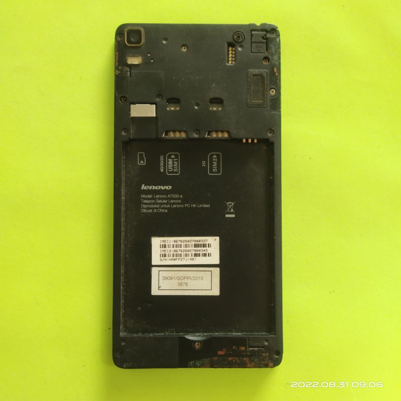 mesin Lenovo A7000-a