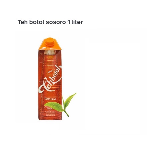 TEH BOTOL SOSRO  ORIGINAL 1000 ML