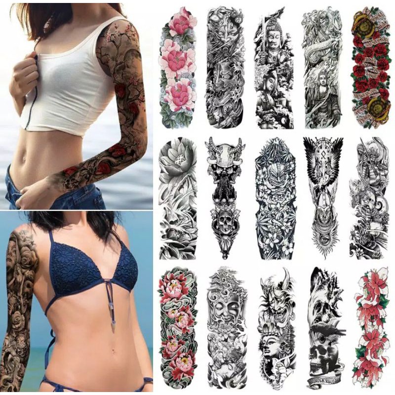 TATTO TEMPORARY / TERLARIS / BAYAR DITEMPAT / TATO LENGAN
