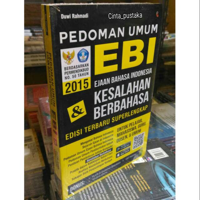 PEDOMAN UMUM EBI ( EJAAN BAHASA INDONESIA ) KESALAHAN BERBAHASA