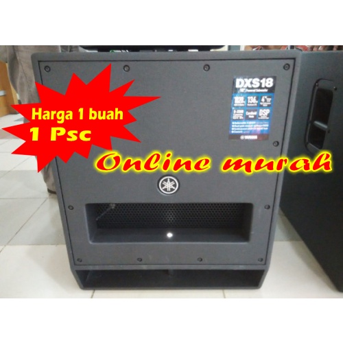 subwoofer akif yamaha dxs 18 yamaha dxs18 18'' 1 buah original