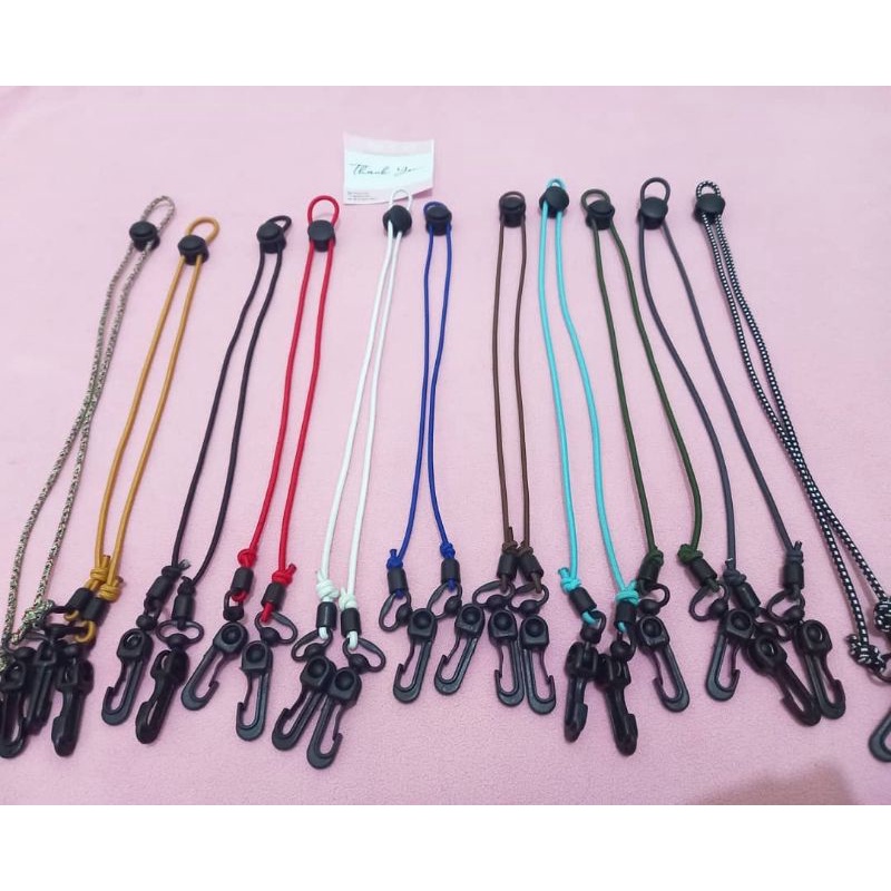 Kalung Masker Keren / Tali Masker Simple / Strap Konektor Masker Cowok Cewek PREMIUM