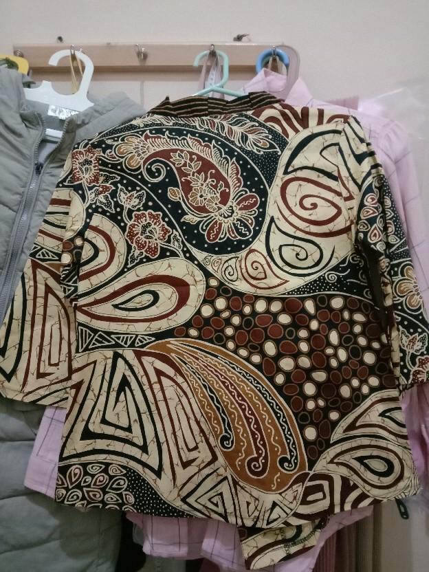 Novara - Long Kyoto Top / Atasan Batik Wanita Lengan Panjang