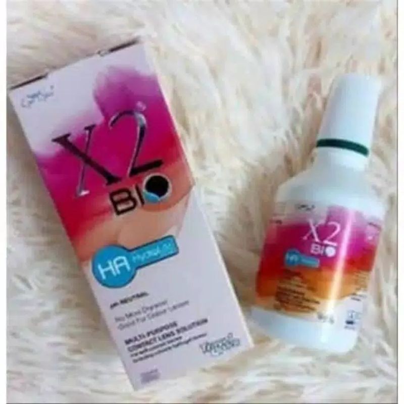 Cairan Softlens/x2/x2bio/dc/Cairan pembersih softlens/Air softlens/air rendaman softlens