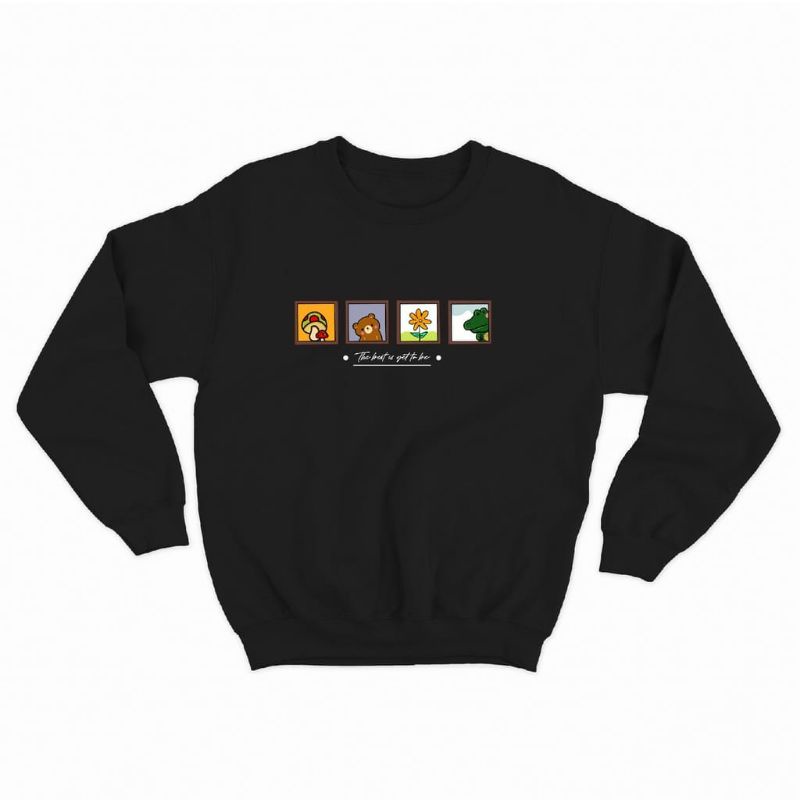 Sweater crewneck unisex (Enjoy the best)