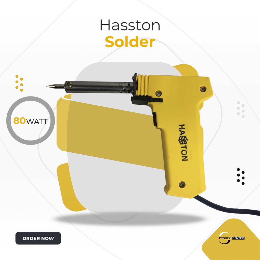 Solder 80 Watt HASSTON 3890-005 Solder Listrik 25-80