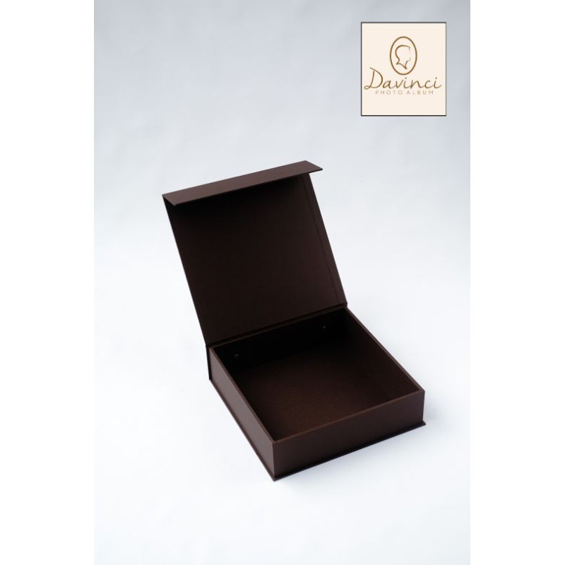 

kotak kado souvenir box kue kering hampers uk 30x30x8cm - Coklat