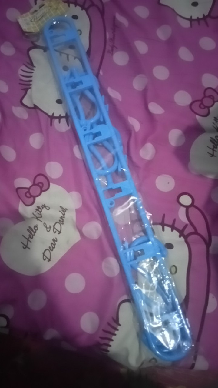 Batamgrosir.id | Gantungan Baju Kamar Mandi 2 Kait - Hook Gantungan Baju 2in1 - Hanger Hawaii 1001